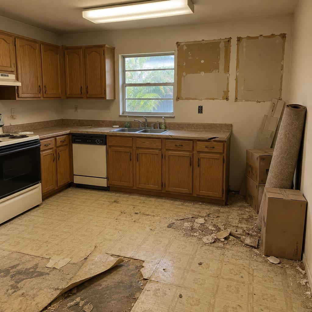 Demolition & haul-away before